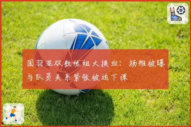 国羽混双教练组大换血：杨维被曝与队员关系紧张被迫下课