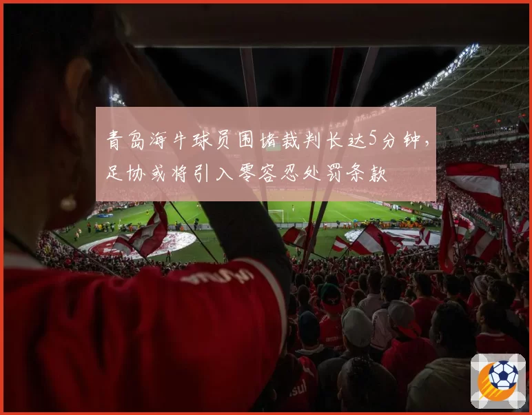 青岛海牛球员围堵裁判长达5分钟，足协或将引入零容忍处罚条款